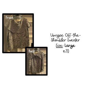 Off-the-Shoulder Sweater